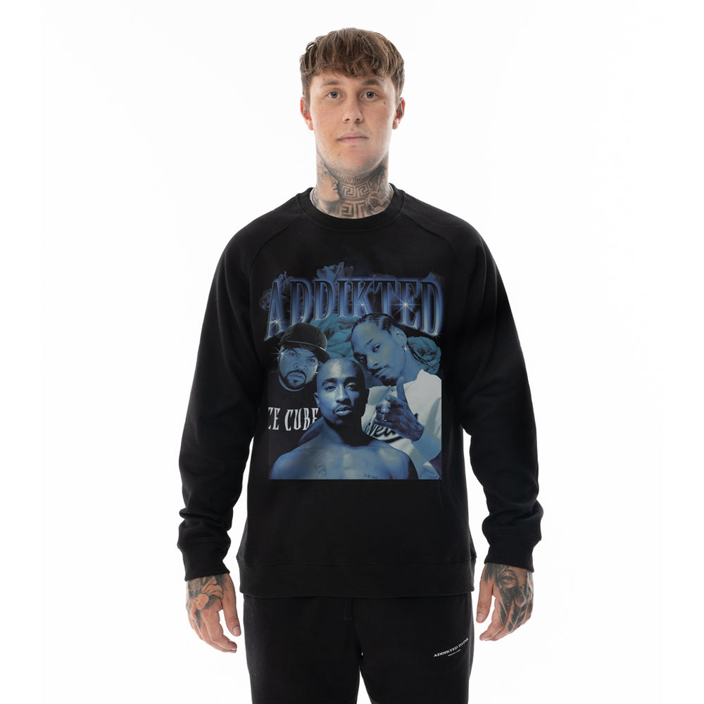 Load image into Gallery viewer, BLACK ATI CREW NECK