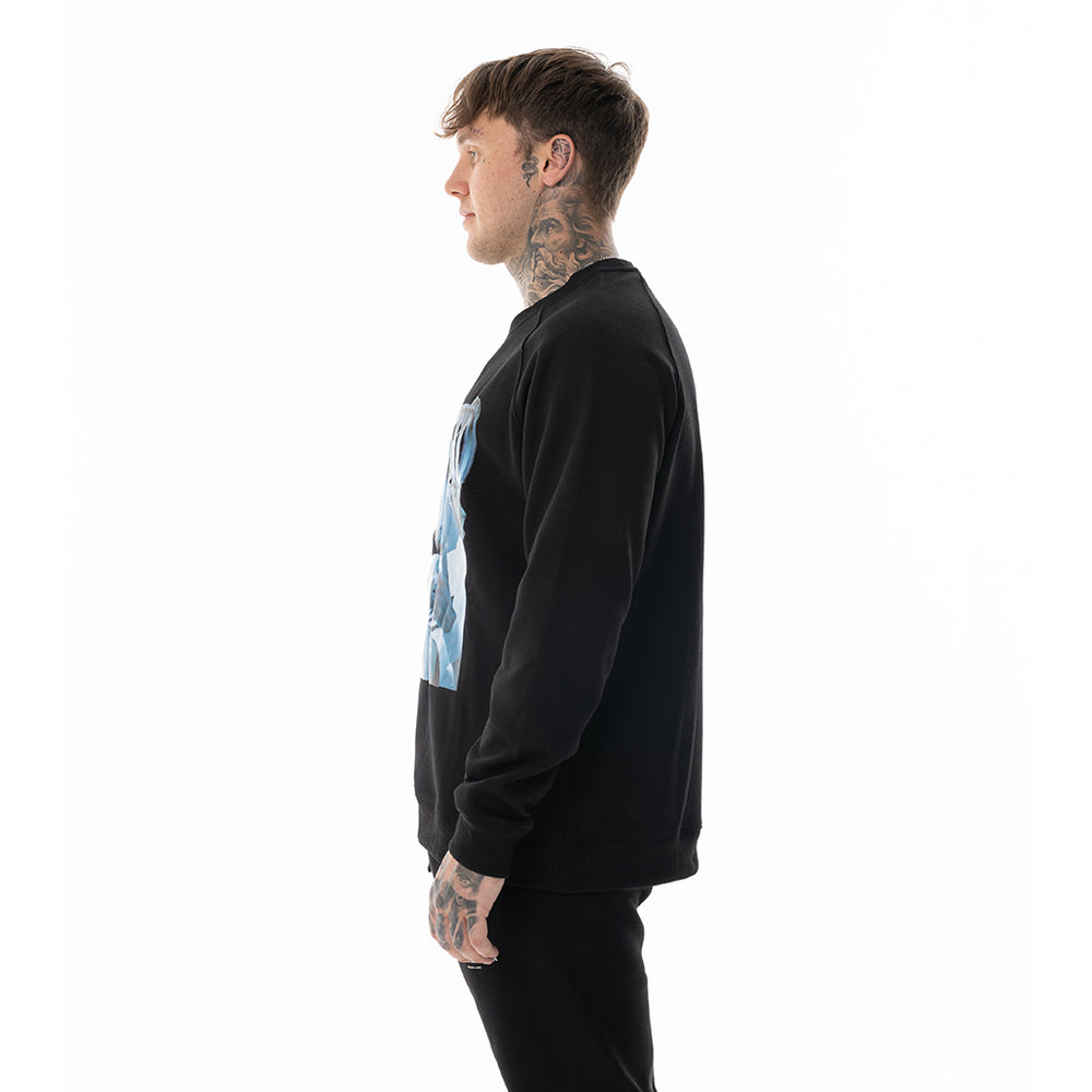 Load image into Gallery viewer, BLACK ATI CREW NECK