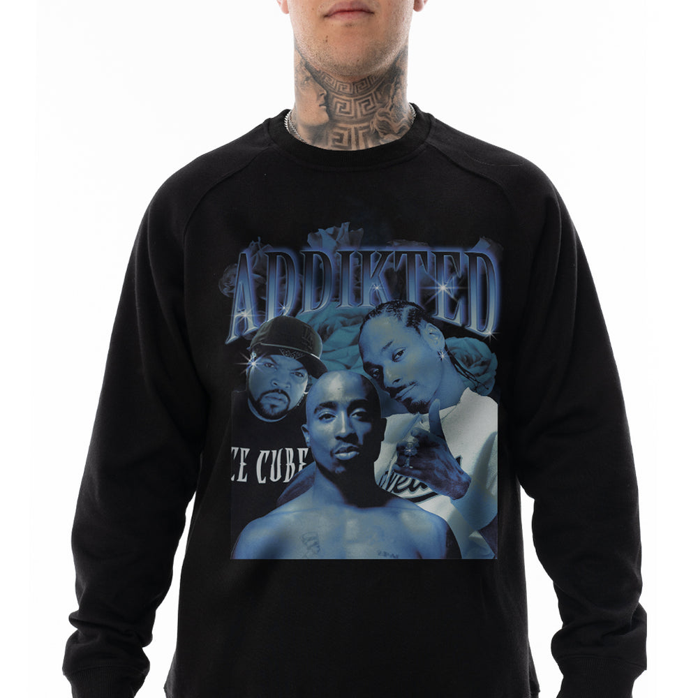 Load image into Gallery viewer, BLACK ATI CREW NECK