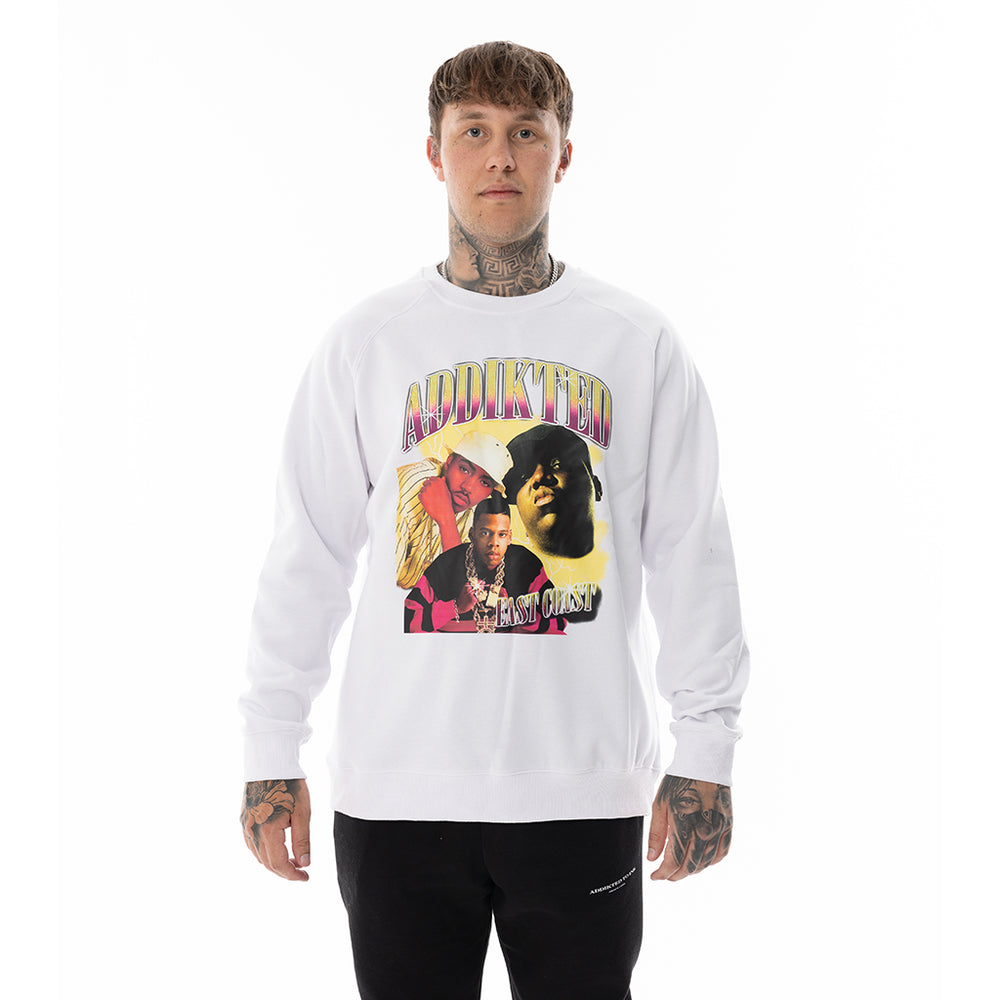 Load image into Gallery viewer, WHITE ATI CREW NECK