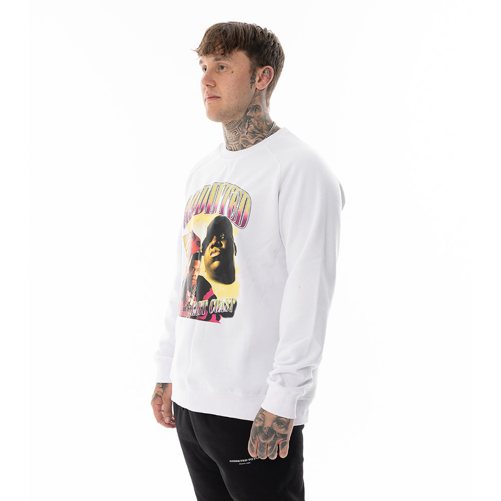 Load image into Gallery viewer, WHITE ATI CREW NECK