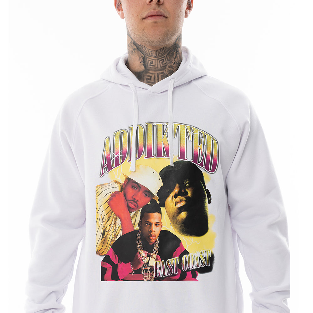 Load image into Gallery viewer, WHITE ATI HOODIE