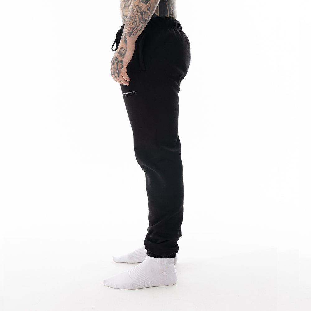 Load image into Gallery viewer, BLACK ATI TRACK PANTS