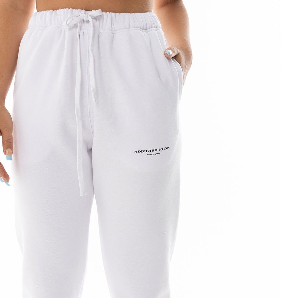 Load image into Gallery viewer, WHITE ATI TRACK PANTS