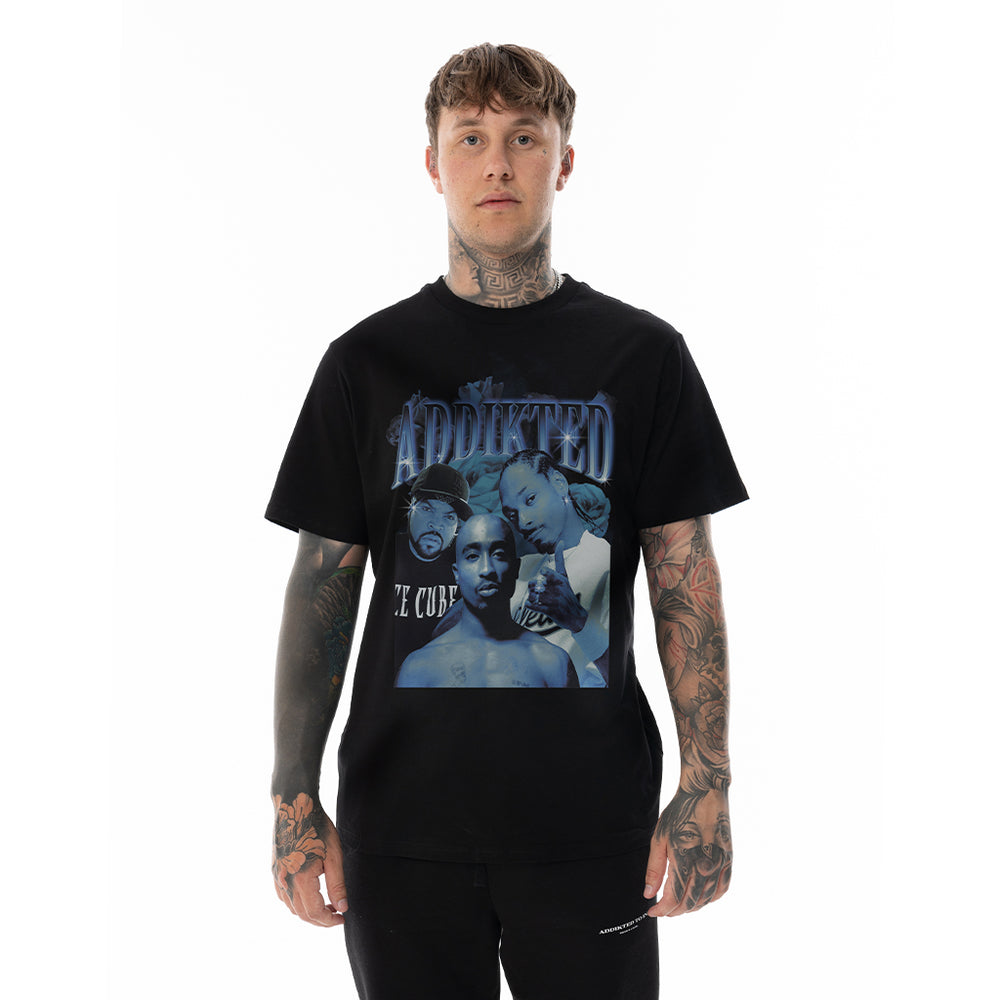 Load image into Gallery viewer, BLACK ATI TEE REGULAR FIT