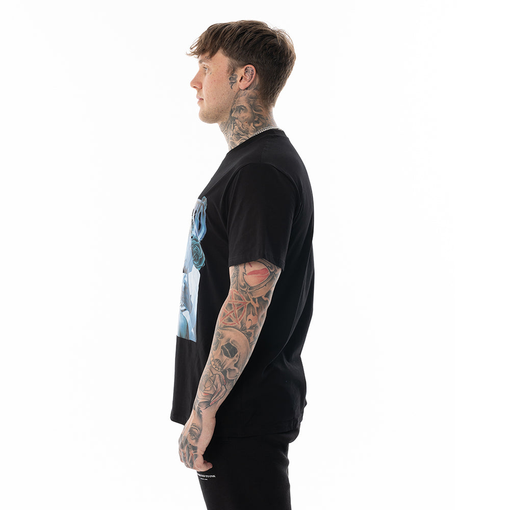 Load image into Gallery viewer, BLACK ATI TEE REGULAR FIT