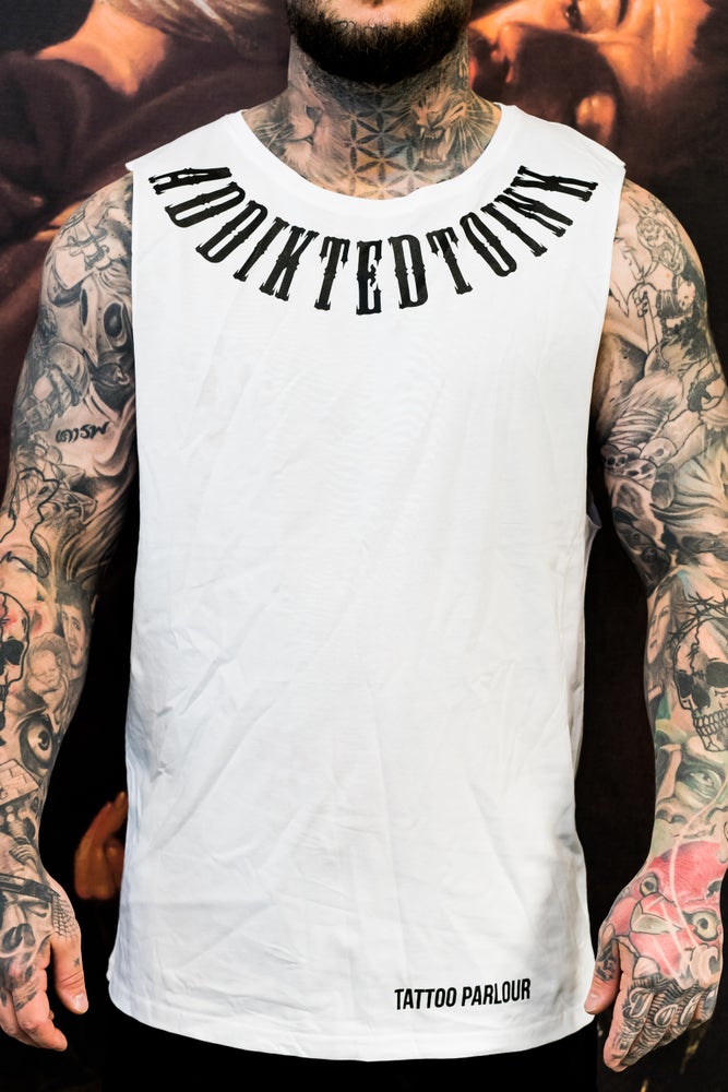 Load image into Gallery viewer, ATI CUT-OFF (SINGLET) WHITE