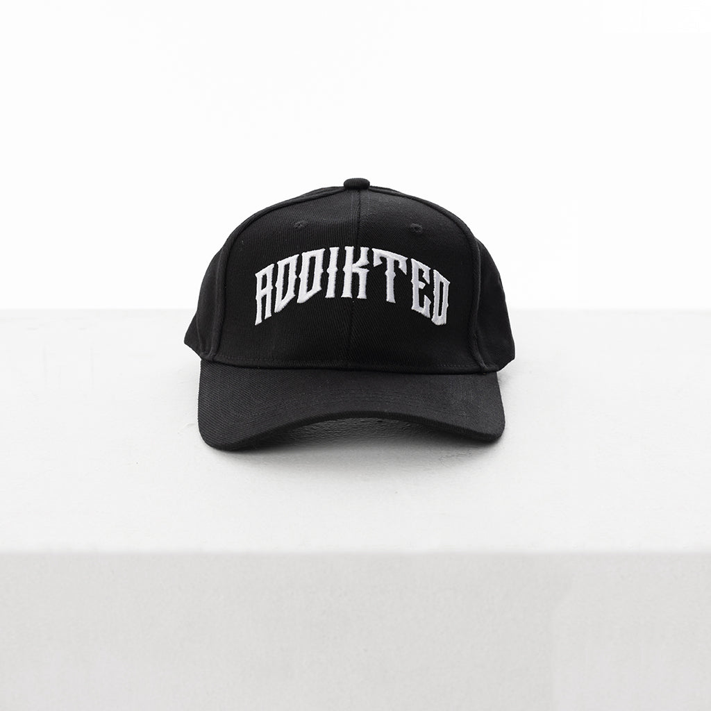 BLACK ADDIKTED CAP