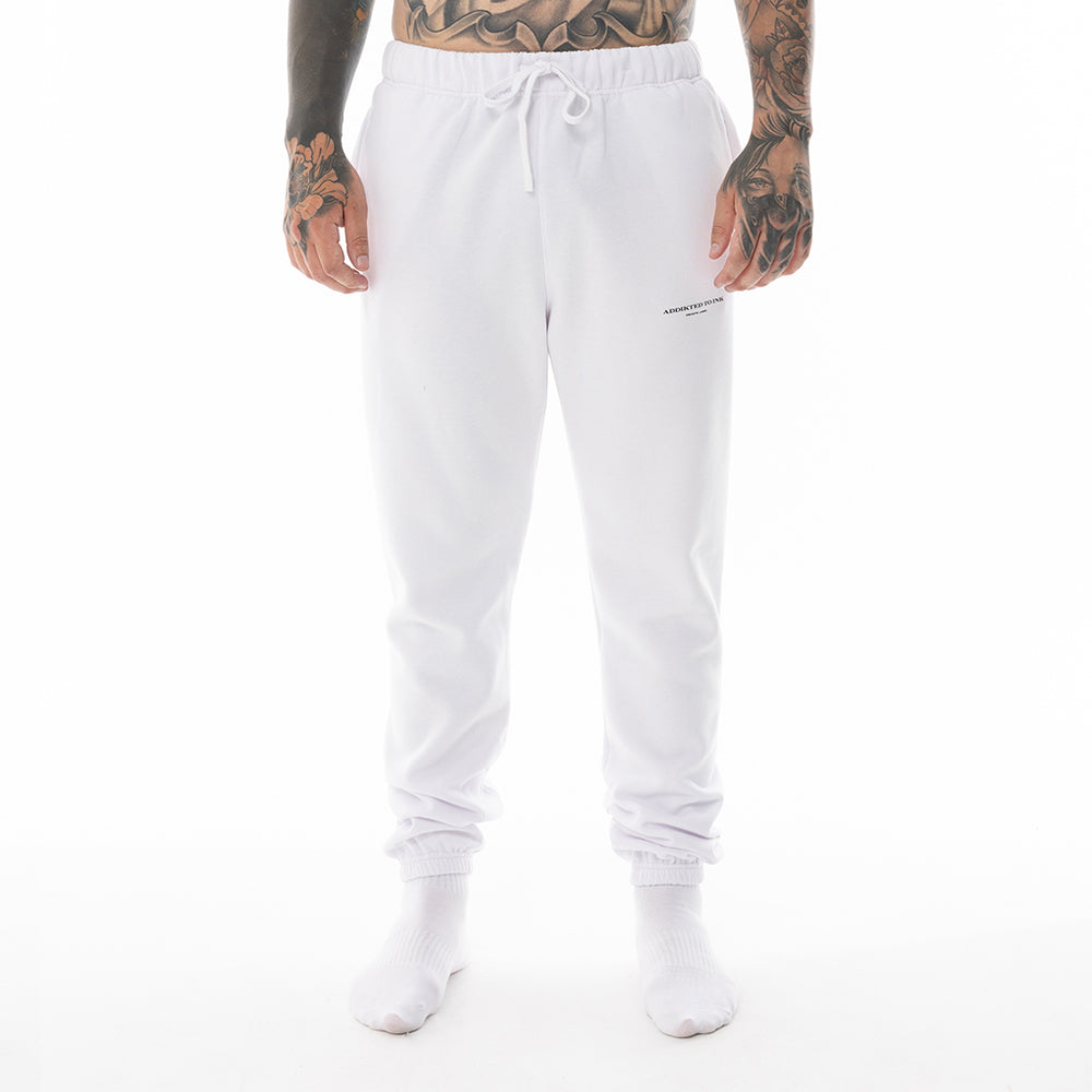 Load image into Gallery viewer, WHITE ATI TRACK PANTS
